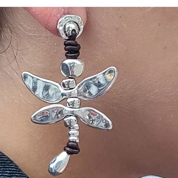 Dragonfly - Bohemian Earrings - Picture 6 of 9